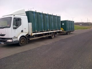 20 toilets on truck 16 1